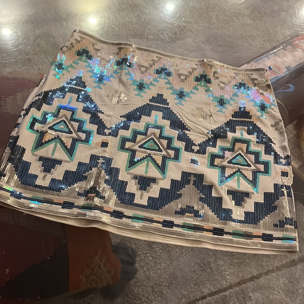 EXPRESS Sequined Skirt